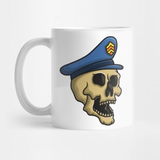 Police Skull Pro Mug